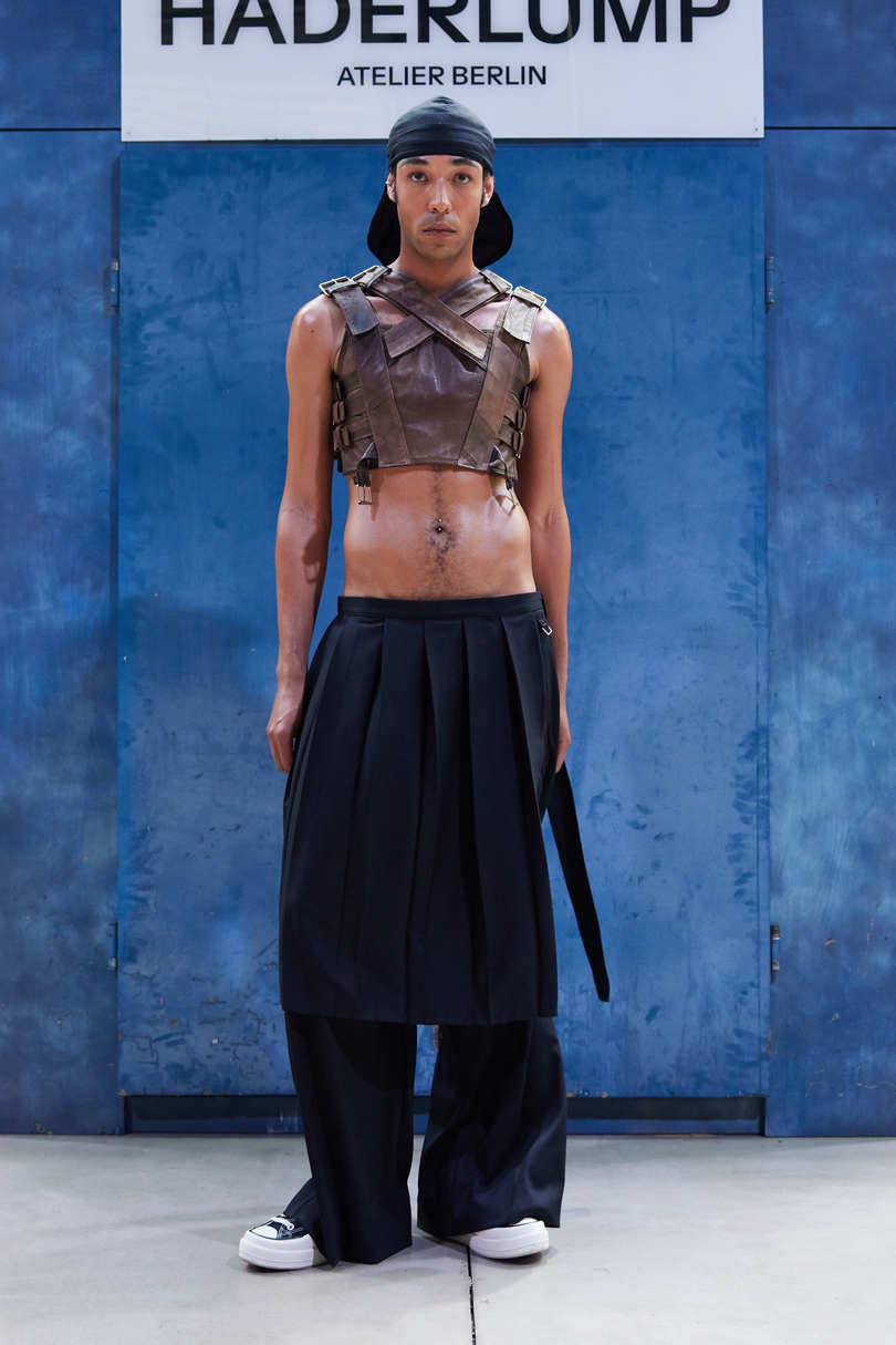 Haderlump Fashion Show Runway am 13. Juli in den Wilhelmhallen in Berlin fÃ¼r Fashion Counsel Germany