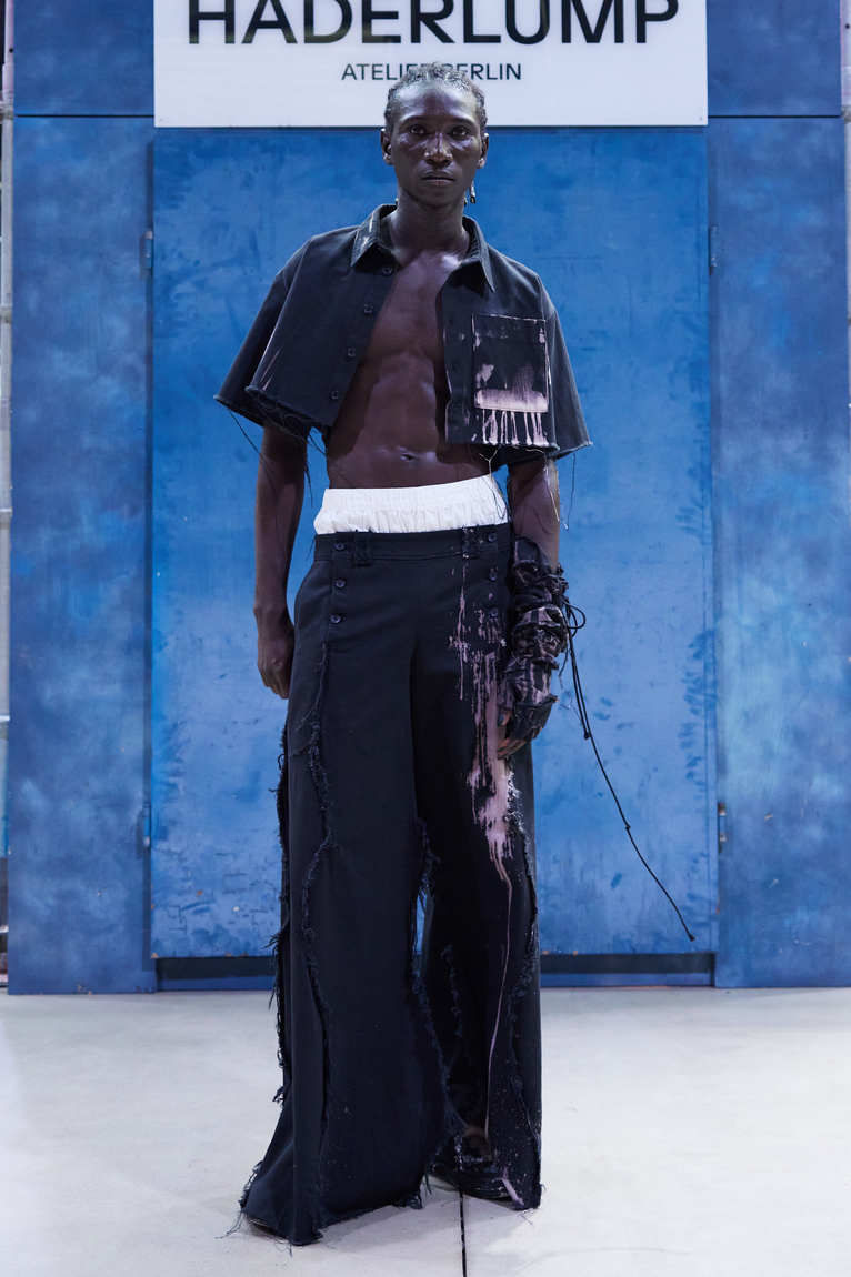 Haderlump Fashion Show Runway am 13. Juli in den Wilhelmhallen in Berlin fÃ¼r Fashion Counsel Germany