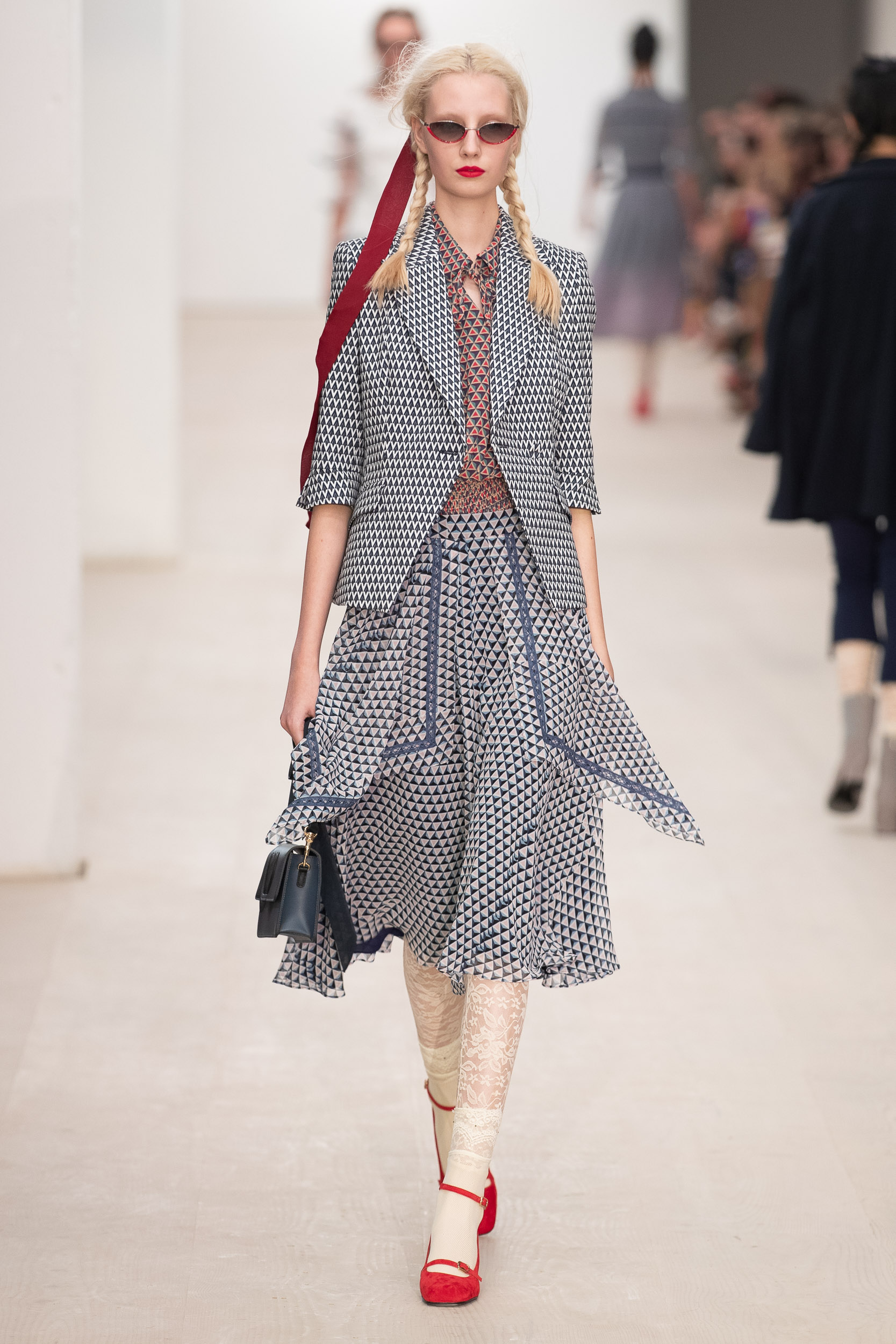 180 The Strand, London UK. 13th September 2019. Bora Aksu shows his Spring Summer 2020 designs. Â© Chris Yates