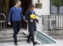 The Duke & Duchess of Cambridge Leave Hospital
