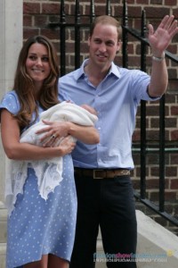 William, Catherine & Baby Prince 3