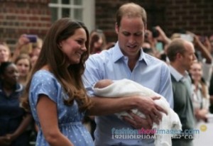 William, Catherine & Baby Prince 4