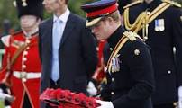 Prince Harry Lays a Wreath in Folkestone