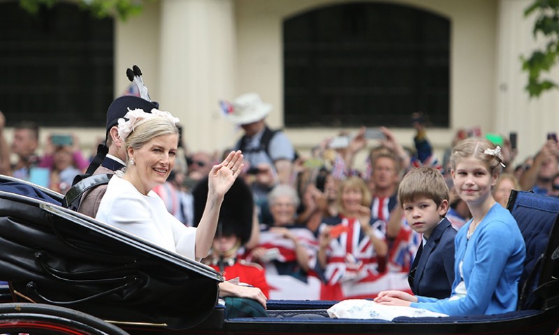 Prince Edward, Sophie Wessex, Lady Louise & Jams, Viscount Severn