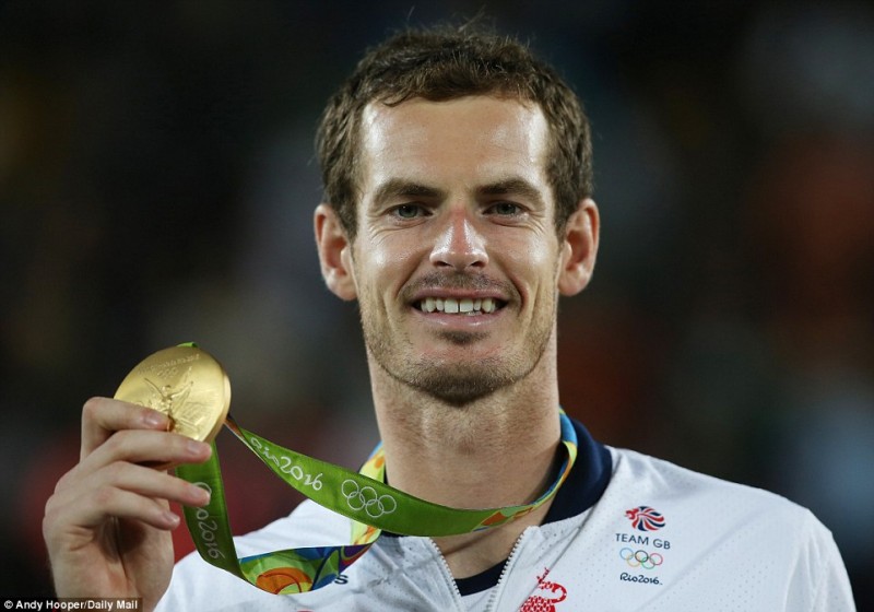 Andy Murray Wins Gold at Rio 2016