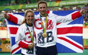 Laura Trott & Jason Kenny win Gold in Rio 2016