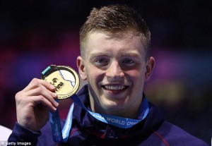 Adam Peaty Wins Gold in the 100 m at Budapest