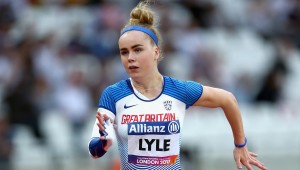 Maria Lyle In Action At The World Para Athletic Championships