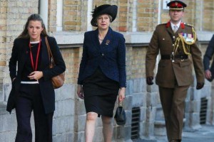 Theresa May Attends Battle of Passchendale Commemoration