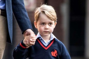Prince George First Day At School (2)