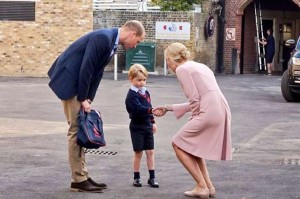 Prince George First Day At School 3
