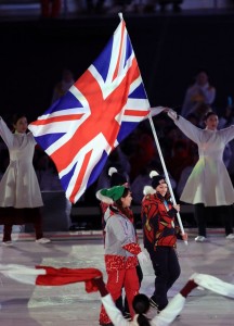 Menna Fitzpatrick - Flagbearer PyeongChang Closing Ceremony