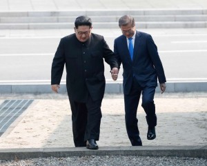 President Kim Jong Un & President Moon Jae-In 2