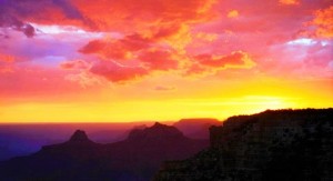 The Grand Canyon At Sunset 10