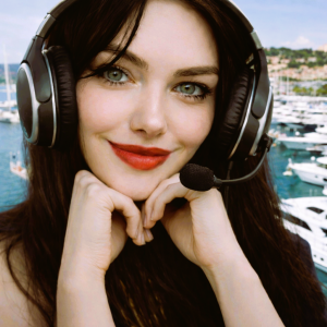 AMANDA AT CANNES IN THE MORNING