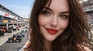 AMANDA AT F1 GP