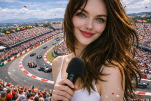 THOS AMANDA COMMENTATING NOW IN BARCELONA