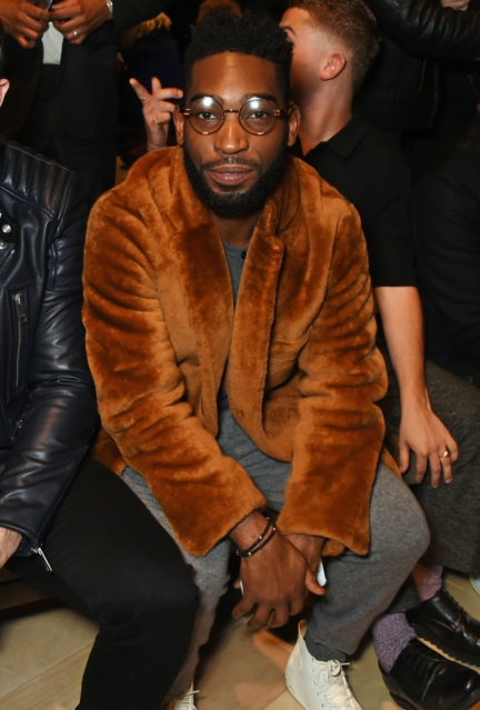tinie-tempah-wearing-burberry-at-the-burberry-menswear-january-2016-show