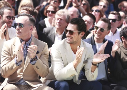 david-furnish-david-gnady-and-dan-gillespie-sells-at-the-burberry-prorsum-spring-summer-2015-show