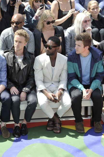 tom-felton-tinie-tempah-and-greg-james-at-the-burberry-prorsum-menswear-spring_summer-2015-show