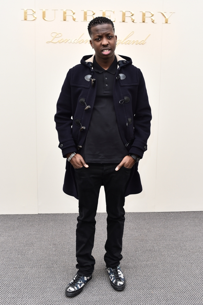 jamal-edwards-wearing-burberry-at-the-burberry-womenswear-february-2016-show
