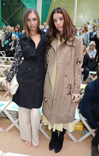 amber-le-bon-and-gala-gordon-at-the-burberry-prorsum-spring_summer-2015-show