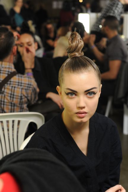 Jean-Paul-Gaultier-Paris-Fashion-Week-Autumn-Winter-2014-Backstage-Images