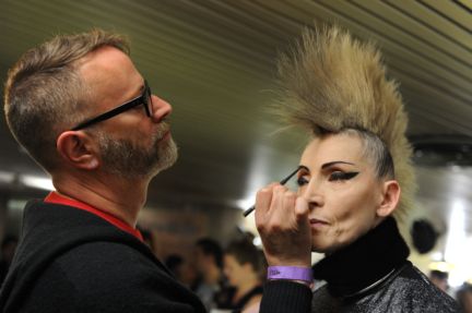 Jean-Paul-Gaultier-Paris-Fashion-Week-Autumn-Winter-2014-Backstage-Images